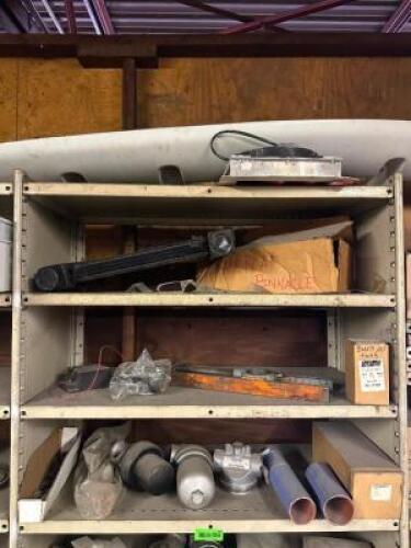 CONTENTS OF SHELVING UNIT HALF
