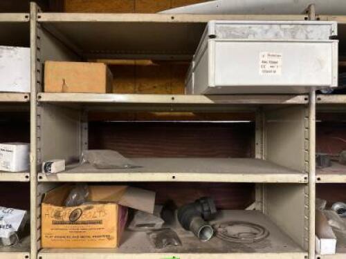 CONTENTS OF SHELVING UNIT HALF