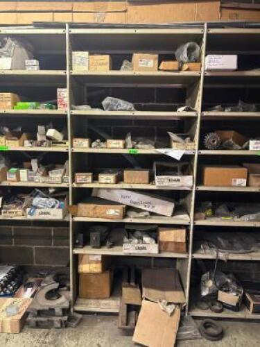 CONTENTS OF SHELVING UNIT