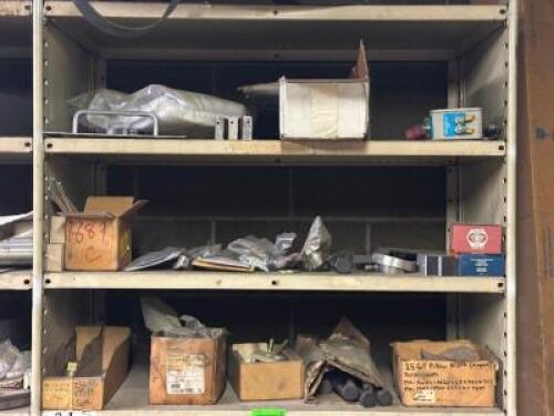 CONTENTS OF SHELVING UNIT HALF