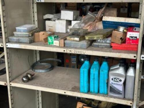CONTENTS OF SHELVING AREA