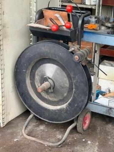 BANDING CART WITH TOOLS AND TIES