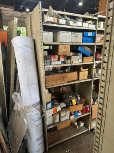CONTENTS OF SHELVING UNIT