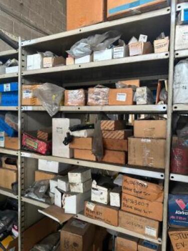 CONTENTS OF SHELVING UNIT