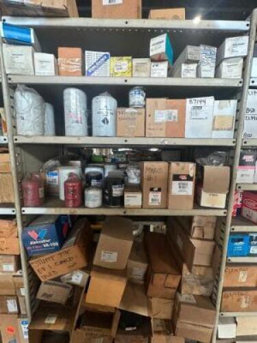 CONTENTS OF SHELVING UNIT