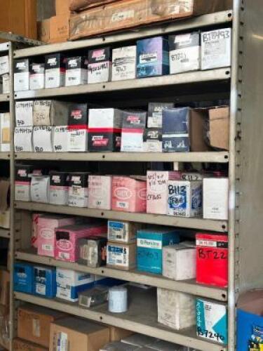CONTENTS OF SHELVING UNIT