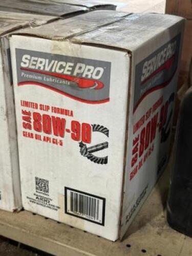 SIX COUNT CASE OF 80W-90 GEAR OIL