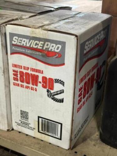 SIX COUNT CASE OF 80W-90 GEAR OIL