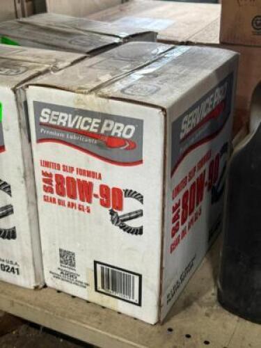 SIX COUNT CASE OF 80W-90 GEAR OIL