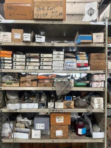 CONTENTS OF SHELVING AREA