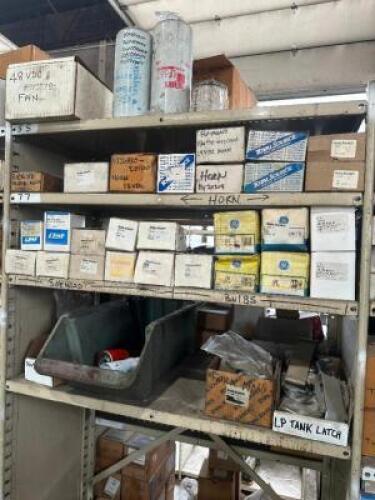 CONTENTS OF SHELVING AREA
