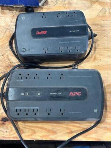 (2) - BACK UP BATTERY UNITS