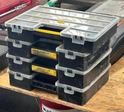(4) - ORGANIZERS WITH CONTENTS