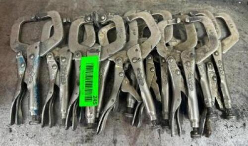(10) VISE GRIPS