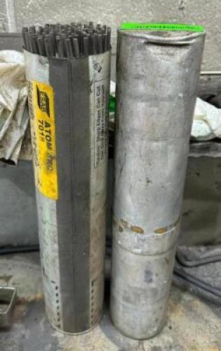 (2) CASES OF WELDING RODS
