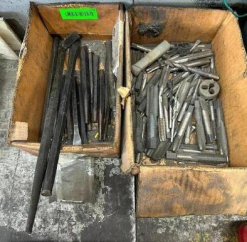ASSORTED PUNCHES AND END MILLS