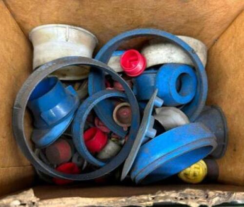 ASSORTED END CAPS AND RINGS
