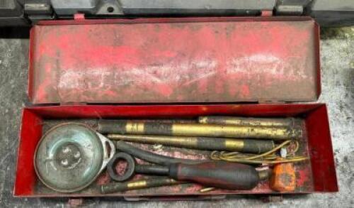 TOOLS BOX WITH ASSORTED TOOLS