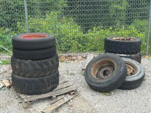 DESCRIPTION: (2) PALLETS OF MISC. TIRES AS SHOWN LOCATION: LOT QTY: 1