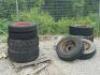 DESCRIPTION: (2) PALLETS OF MISC. TIRES AS SHOWN LOCATION: LOT QTY: 1