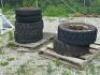 DESCRIPTION: (2) PALLETS OF MISC. TIRES AS SHOWN LOCATION: LOT QTY: 1 - 8