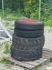 DESCRIPTION: (2) PALLETS OF MISC. TIRES AS SHOWN LOCATION: LOT QTY: 1 - 11