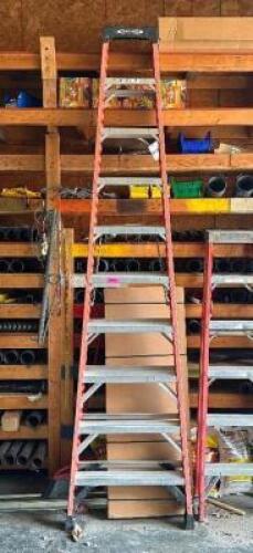 DESCRIPTION: 10' STEP LADDER BRAND/MODEL: WERNER LOCATION: WAREHOUSE QTY: 1