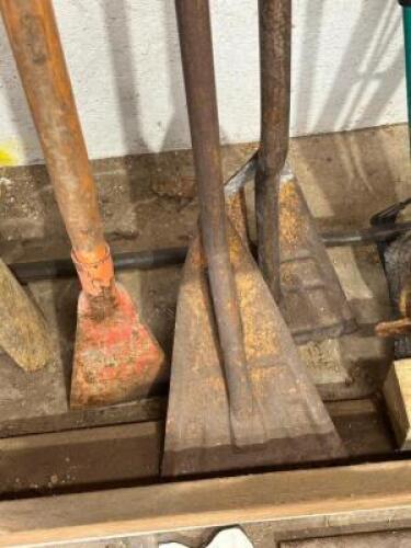 DESCRIPTION: (3) YARD TOOLS LOCATION: BACK WAREHOUSE QTY: 3