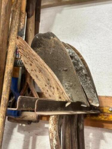 DESCRIPTION: (6) ASSORTED SHOVELS LOCATION: BACK WAREHOUSE QTY: 6