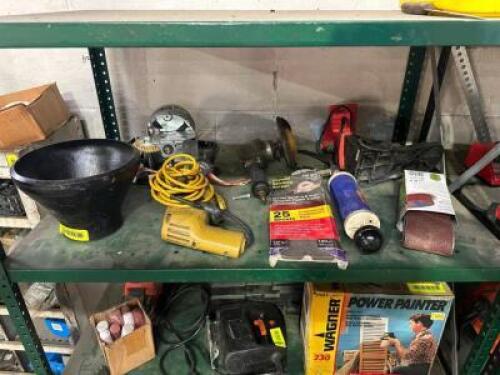 DESCRIPTION: ASSORTED TOOLS AND PARTS AS SHOWN LOCATION: WAREHOUSE QTY: 1