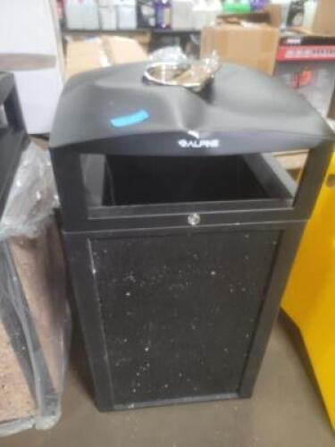 DESCRIPTION: (1) OUTDOOR TRASH CAN BRAND/MODEL: ALPINE #472-40-STO INFORMATION: MISSING STONE MUST COME INSPECT RETAIL$: $586.60 SIZE: 40 GAL QTY: 1