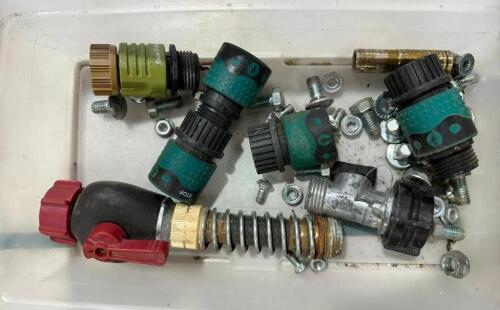DESCRIPTION: ASSORTED NOZZLES LOCATION: BACK WAREHOUSE QTY: 1