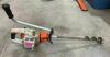 DESCRIPTION: STIHL GAS POWERED AUGER LOCATION: BACK WAREHOUSE QTY: 1