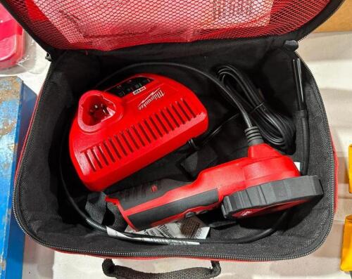 DESCRIPTION: 12V M-SPECTOR 360 ROTATING INSPECTION SCOPE BRAND/MODEL: MILWAUKEE 2313-20 LOCATION: BACK WAREHOUSE QTY: 1