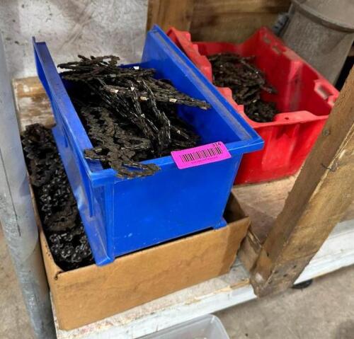 DESCRIPTION: ASSORTED CHAINSAW CHAINS LOCATION: BACK WAREHOUSE QTY: 1