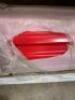 DESCRIPTION: 2500 RED GARAGE DOOR BRAND/MODEL: JANUS INTERNATIONAL SIZE: 16'X8'10" LOCATION: BACK WAREHOUSE QTY: 1 - 2