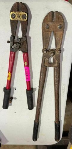 DESCRIPTION: (2) BOLT CUTTERS LOCATION: WAREHOUSE QTY: 2