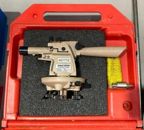 DESCRIPTION: MERIDIAN TRANSIT LEVEL BRAND/MODEL: DAVID WHITE 8834 LOCATION: WAREHOUSE QTY: 1