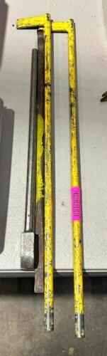 DESCRIPTION: ASSORTED PRY BARS LOCATION: WAREHOUSE QTY: 1