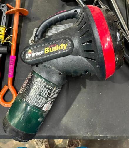 DESCRIPTION: LITTLE BUDDY HEATER BRAND/MODEL: MR. HEATER LOCATION: WAREHOUSE QTY: 1