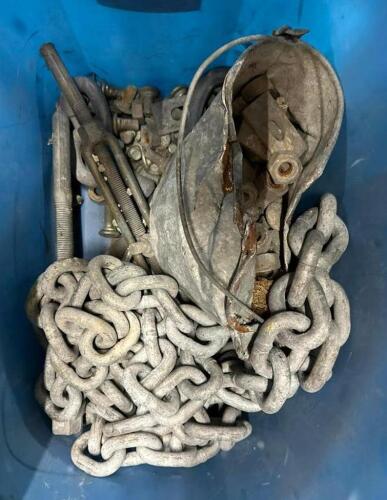 DESCRIPTION: ASSORTED LOAD BINDING CHAINS AND TURNBUCKLES LOCATION: WAREHOUSE QTY: 1