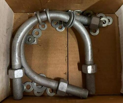 DESCRIPTION: (2) U-SHAPED BOLTS LOCATION: WAREHOUSE QTY: 1