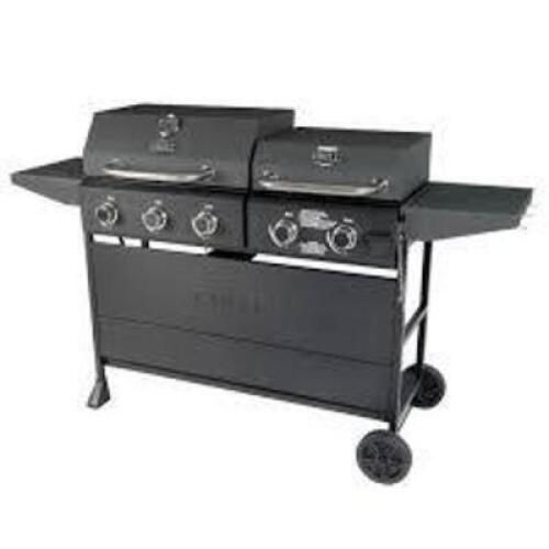 DESCRIPTION: (1) GRILL / GRIDDLE COMBO BRAND/MODEL: EXPERT GRILL #EX5502638816005 INFORMATION: BLACK RETAIL$: $253.00 EA QTY: 1
