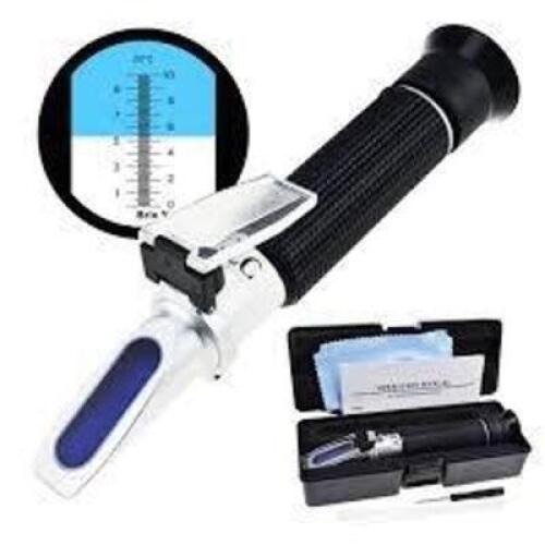 DESCRIPTION: (1) PROFESSIONAL REFRACTOMETER KIT BRAND/MODEL: BRIX INFORMATION: 0-10% RETAIL$: $171.51 EA QTY: 1