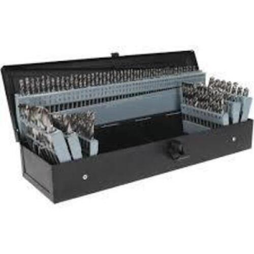 DESCRIPTION: (1) DRILL BIT SET BRAND/MODEL: HERTEL INFORMATION: BLACK CARRY CASE RETAIL$: $543.00 EA QTY: 1