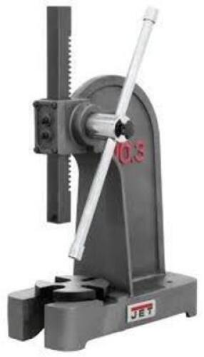 DESCRIPTION: (1) ARBOR PRESS BRAND/MODEL: JET #333620 SIZE: 2 TON RETAIL$: $319.00 EA QTY: 1