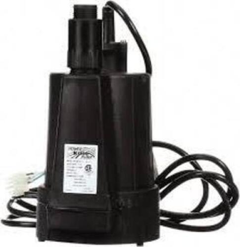 DESCRIPTION: (1) EVAPORATIVE COOLER PUMP BRAND/MODEL: PORTACOOL #46011227 INFORMATION: JETSTREAM SIZE: 8" L X 7" W X 11" H RETAIL$: $360.88 EA QTY: 1
