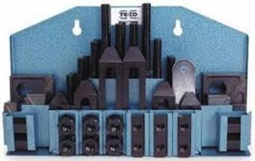 DESCRIPTION: (1) MACHINIST CLAMPING SET BRAND/MODEL: TE-CO #20401 INFORMATION: BLUE RETAIL$: $199.98 EA QTY: 1