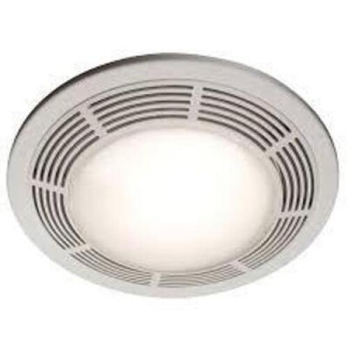 DESCRIPTION: (1) VENTILATION FAN WITH LIGHT AND NIGHT LIGHT BRAND/MODEL: BROAN #750 INFORMATION: WHITE RETAIL$: $145.86 EA QTY: 1