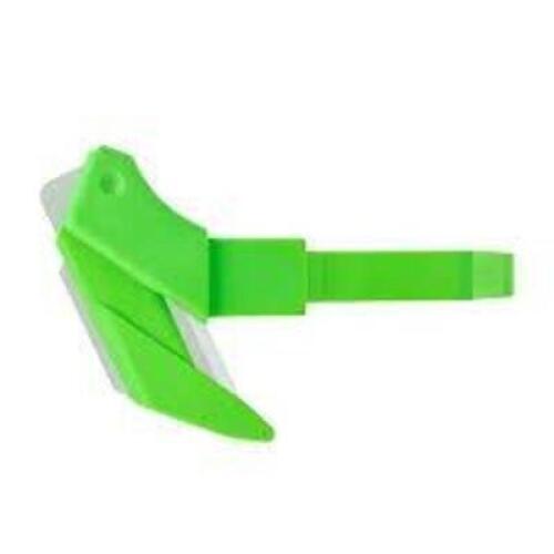 DESCRIPTION: (13) BAGS OF (25) SAFETY CUTTERS BRAND/MODEL: KLEEN #KCJ-XH-35X INFORMATION: GREEN RETAIL$: $44.74 EA QTY: 13